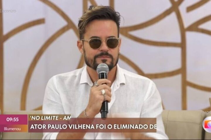 Paulinho Vilhena no Encontro - Foto: TV Globo
