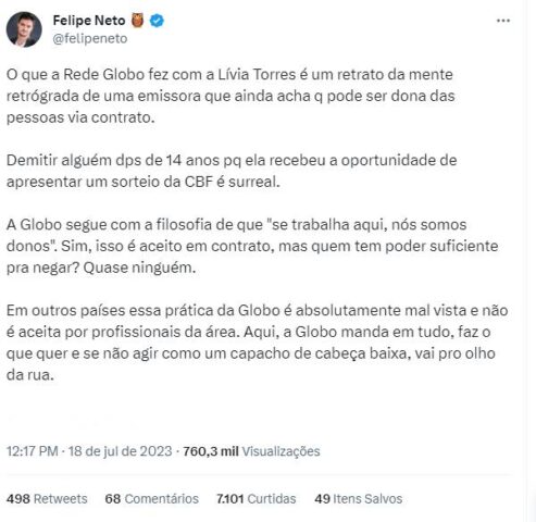 Post de Felipe