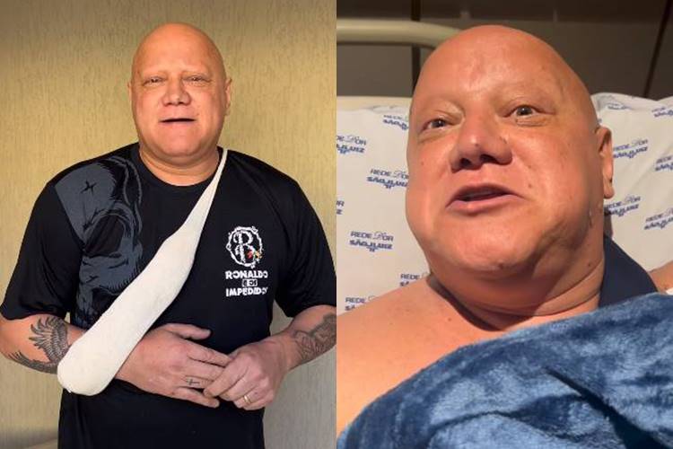 Ronaldo Giovanelli, comentarista do 'Jogo Aberto', sofre acidente