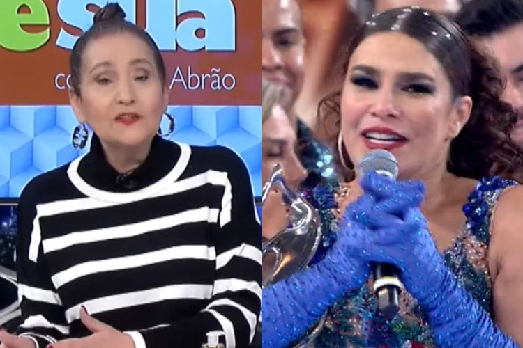 Sonia Abrão e Priscila Fantin