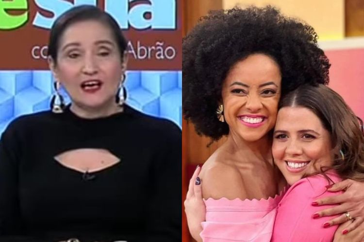 Sonia Abrão, Tati Machado e Valéria Almeida