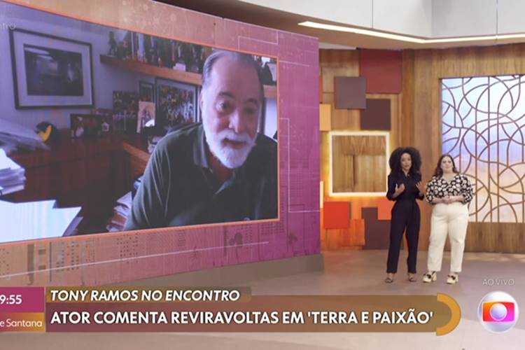 Tony Ramos participa do Encontro