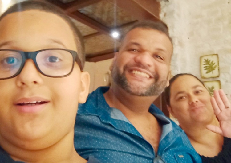 Wilson ex-Masterchef com a família - Instagram