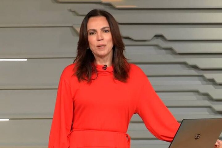 Ana Paula Araújo no Bom Dia Brasil Ana Paula Araújo no Bom Dia Brasil - Foto: TV Globo