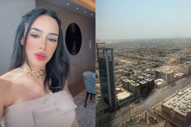 Bruna Biancardi comenta adaptação em seu primeiro dia na Arábia Saudita: “Difícil”