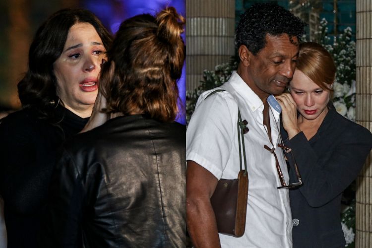 Famosos se emocionam durante o adeus a Aracy Balabanian em velório