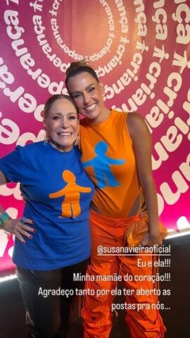 Deborah Secco e Susana Vieira