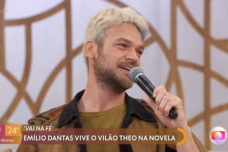 No ‘Encontro’, Emilio Dantas revela que sentiu ‘nojo’ do seu personagem em ‘Vai na Fé’ durante gravações