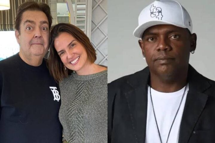 Faustão, Luciana Cardoso e MC Marcinho - Foto: Instagram