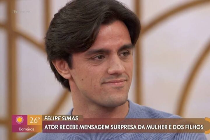 Felipe Simas no Encontro