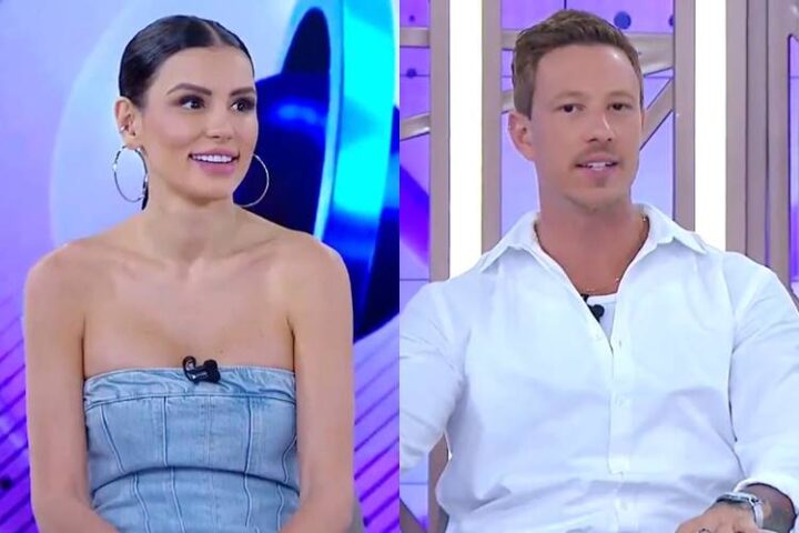 Gaby Cabrini e Gabriel Cartolano no Fofocalizando