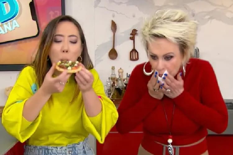 Ana Maria Braga detesta receita de Ju Massaoka e cospe o prato ao vivo: ‘eu não gostei, tá?’