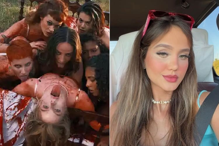 Esposa do sertanejo Sorocaba, Biah Rodrigues detona clipe de Luísa Sonza: ‘aborto seguido de um ritual’