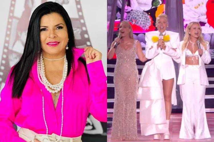Mara Maravilha solta indireta após encontro de Xuxa, Angélica e Eliana no Criança Esperança