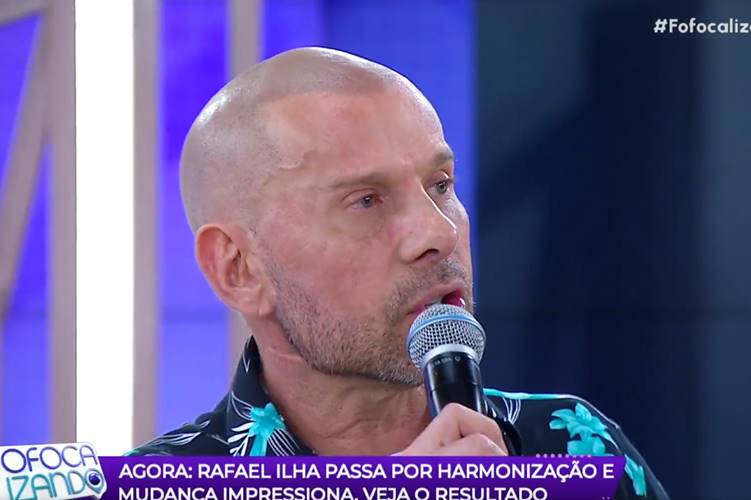 Rafael Ilha passa por transformação e faz revelações no ‘Fofocalizando’