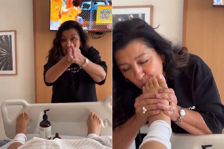 Regina Casé se declara a Preta Gil ao visitá-la no hospital: ‘Vou me jogar aos seus pés, beijar os seus pés’