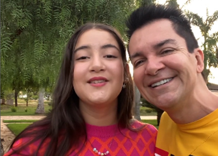 Regis danese e a filha, Brenda - Instagram