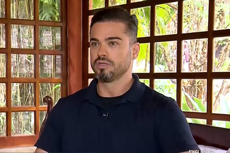 Sidney Sampaio explica ‘surto’ em hotel em entrevista ao ‘Domingo Espetacular’
