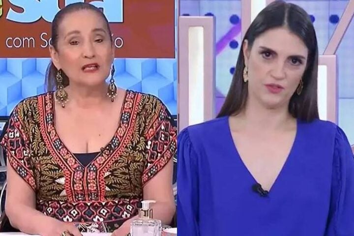 Sonia Abrão e Chris Flores - Foto: RedeTV!/SBT