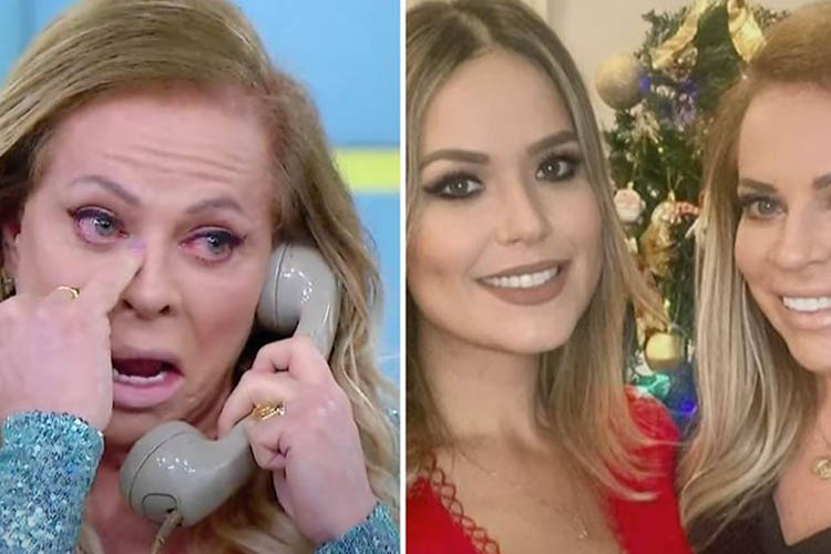 Christina Rocha recebe ligação inesperada da filha e vai aos prantos