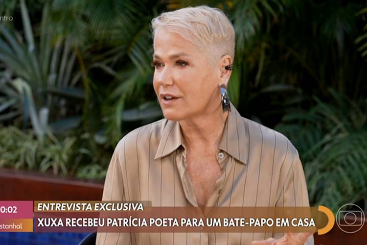 Xuxa revela para Patrícia Poeta o ‘maior acerto’ nos 44 anos de carreira