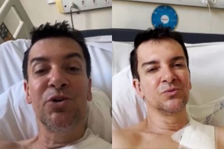 Regis Danese passa mal durante a madrugada, e médicos cancelam a alta hospitalar: ‘Tô sofrendo muito’