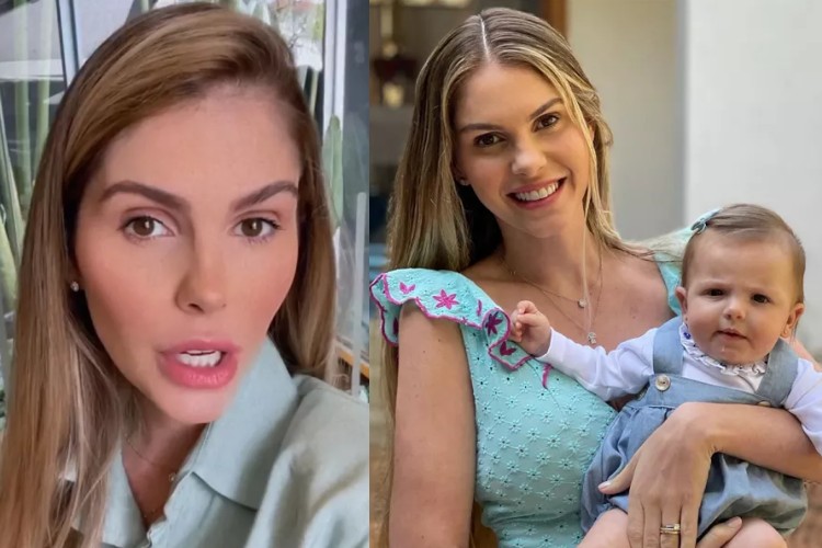 Bárbara Evans é detonada em sua função materna por deixar a filha ‘com as babás o tempo todo’