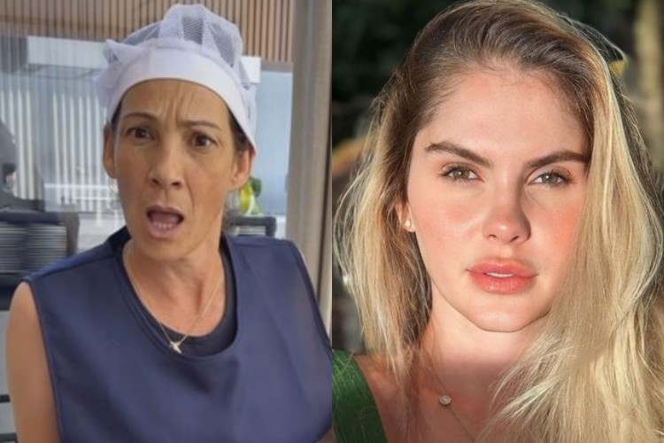 Exposta com uniforme doméstico, funcionária de Bárbara Evans desabafa após intensa polêmica