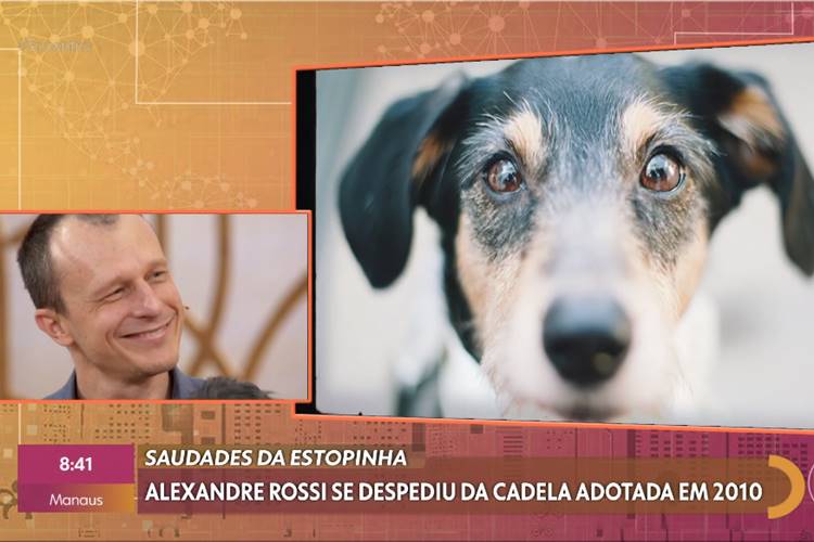 Alexandre Rossi se emociona no ‘Encontro’ ao falar sobre Estopinha: “morreu nos meus braços”