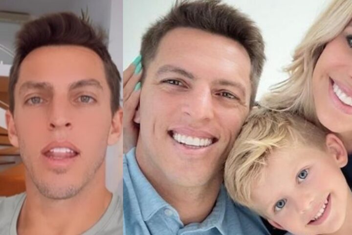 Amaury Nunes, Enrico e Karina Bacchi