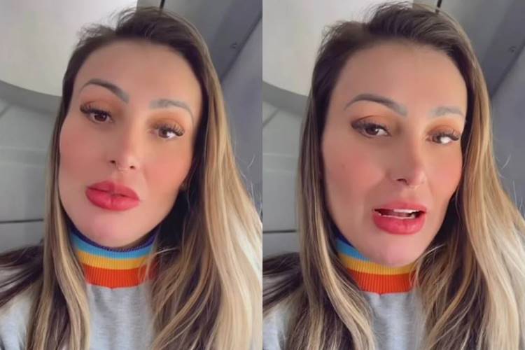 Após ser criticada por seguidor, Andressa Urach dispara: ”Tenho certeza da minha salvação”
