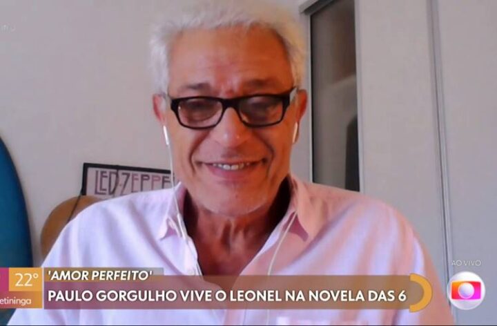 Ator Paulo Gorgulho no Encontro - Foto: TV Globo