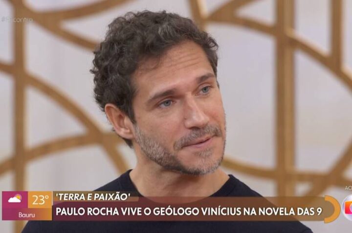 Ator Paulo Rocha no Encontro - Foto: TV Globo