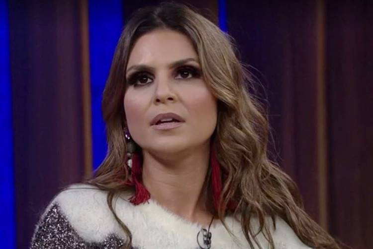 Postura de Aline Barros em gravação do ‘Altas Horas’ é criticada