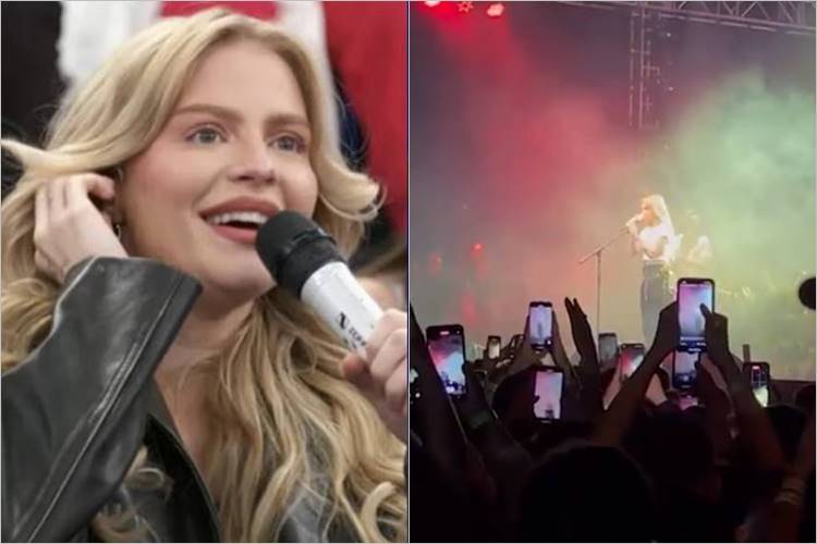 Luísa Sonza chora ao cantar nova versão de ‘Chico’ em show