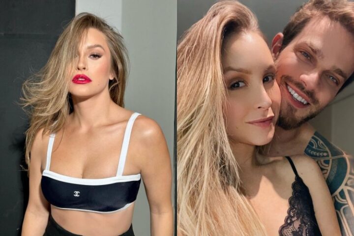 Carla Diaz e Felipe Becari