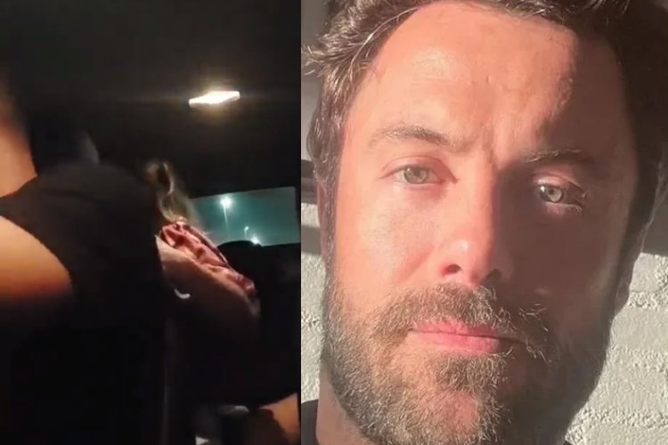 Câmera de segurança instalada dentro do carro mostra reação de motorista ao atropelar Kayky Brito