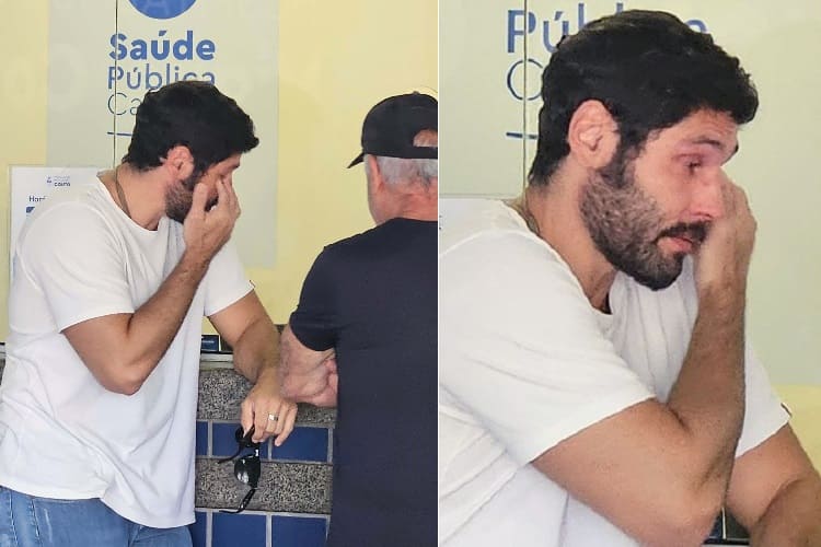 Amigo de Kayky Brito, Dudu Azevedo deixa o hospital chorando: ‘Ele tem uma pancada na cabeça, algumas fraturas’