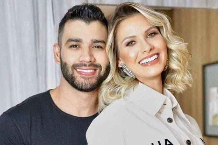 Gravidez de Andressa Suita e Gusttavo Lima é anunciada na web: “vem aí”