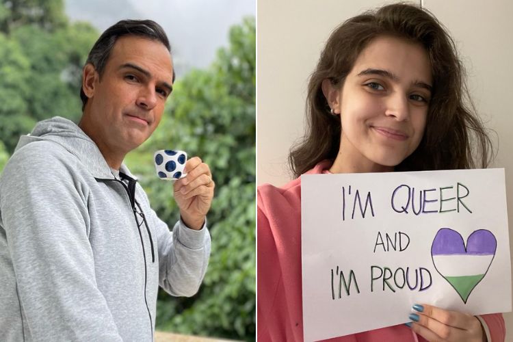 Filha de Tadeu Schmidt tranca faculdade após sofrer homofobia
