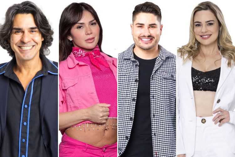 Andre, Nadja, Lucas e Rachel - A Fazenda