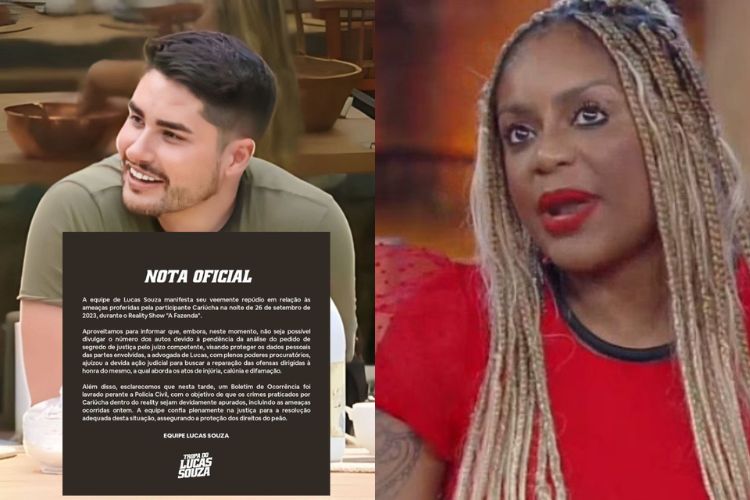 Lucas Souza e Cariucha - Instagram 