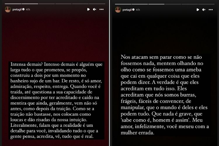 Imagem Instagram Preta Gil