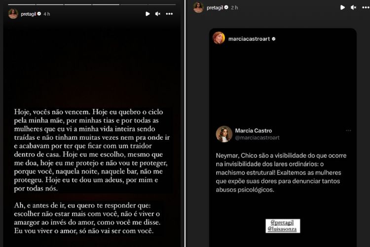 Imagem Instagram Preta Gil