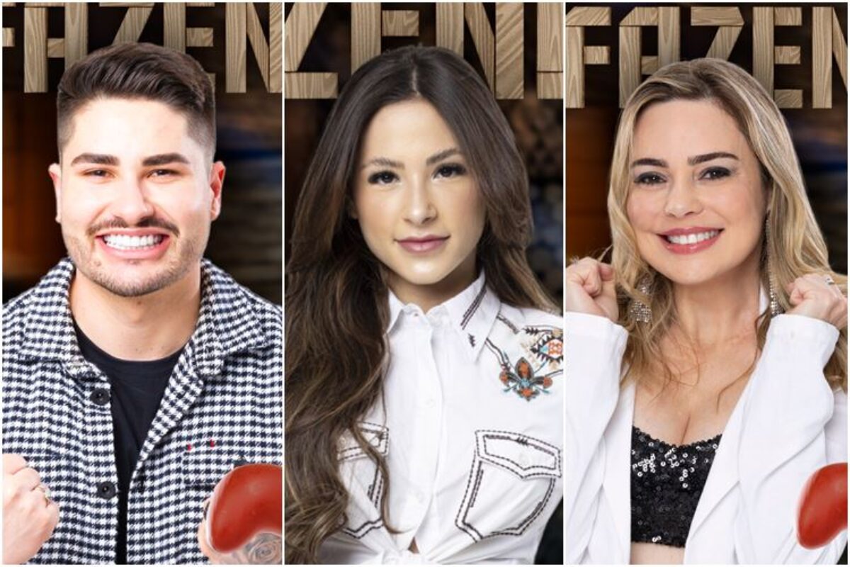 A Fazenda 15 - André, Lucas, Nathalia e Rachel estão na roça