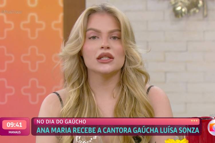 Luísa Sonza revela que sonhava em ser ginasta em entrevista no ‘Mais Você’