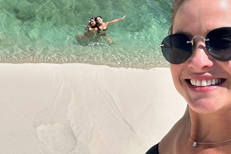 Luiza Valdetaro completa 38 anos e ganha elogio da filha durante viagem ao Maranhão