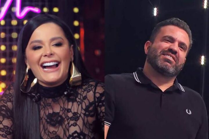 Maraisa e Fernando Mocó no Domingão