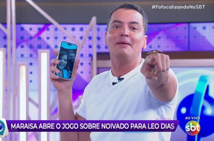 Maraisa, Fernando Mocó e Leo Dias no Fofocalizando Maraisa, Fernando Mocó e Leo Dias no Fofocalizando