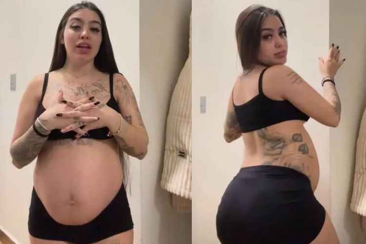 MC Mirella mostra a gravidez real em meio ao ganho de 20 kg: ‘o que mais engordou foi barriga’